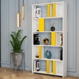 Cumpara ieftin Biblioteca Lima - Alb, Yellow