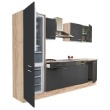 Mobilă Bucătărie Modulară Leziter Yorki 280 cm Stejar Sonoma/Antracit Satinat