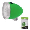 Far Bicicleta Clasic, 3 LED, Verde, Baterii AAA