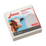 Filtru disc lapte Sana, poliester, uz alimentar, unica folosinta, diametru 115 mm, 200 buc.