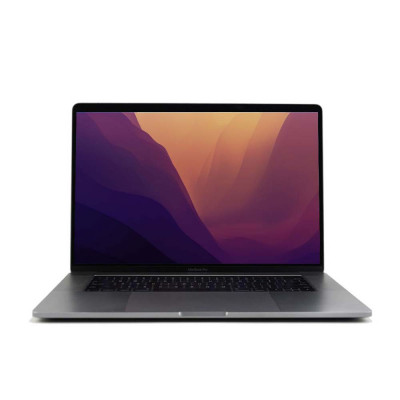 APPLE MacBookPro 15,1/A1990, refurbished, I7 8850H, Memorie RAM 16 GB, SSD 512 GB NVME, Sonoma, Webcam, Touchbar Display, SW, Ecran 15,4 inch 3K foto