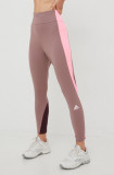 Cumpara ieftin Adidas Performance leggins de alergare Own The Run femei, culoarea maro, modelator