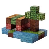 Set cuburi magnetice Magnetic Building tip Minecraft 40 cuburi