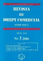 Revista de Drept Comercial, Anul XVI, Nr. 5/2006 foto