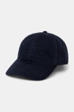Gant șapcă culoarea albastru marin, uni, 9900236