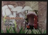 Ciuperci - Grenada Carriacou &amp; Petite Martinique - Coliță Poștală Mushrooms of the World CP1_II