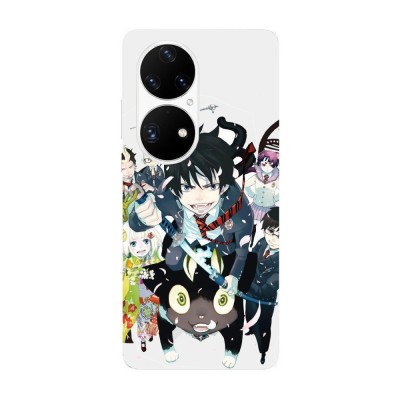 Husa compatibila cu Huawei Nova Y70 model Blue Exorcist Team, Silicon, TPU, Viceversa foto