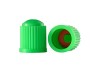 Set 100 Capacele Valva Auto Plastic Verde ALM - Protectie Roti