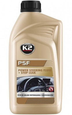 K2 PSF Power Steering Fluid + Stop Leak Ulei Servodirectie Cu Etansant 1L K2-04397 foto