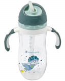 Cana cu pai si manere 300 ml din tritan Superboy, Kikkaboo