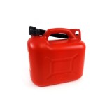 Canistra din plastic pentru combustibil rosie 10l