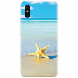 Husa silicon pentru Xiaomi Mi 8 Pro, Starfish Beach