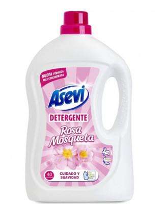Detergent Lichid pentru Rufe Asevi Rosa Mosqueta, 40 Spalari, 2.3 l foto