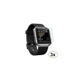 3 bucati - Folie Protectoare ecran pentru Fitbit Blaze-Culoare Crystal Clear