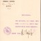 A2654N Certificat de vaccinare &icirc;mpotriva variolei 1913 Spitalul Chișinău