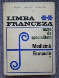 Ada Hecht - Limba franceza. Texte de specialitate - Medicina, farmacie, 460 pag
