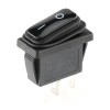 Intrerupator rectangular cu 2 pozitii, waterproof pentru utilaje, off-road, atv, ssv, quad, scuter, motocicleta, AVEX