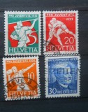 1932 SERIE ELVETIA, Stampilat