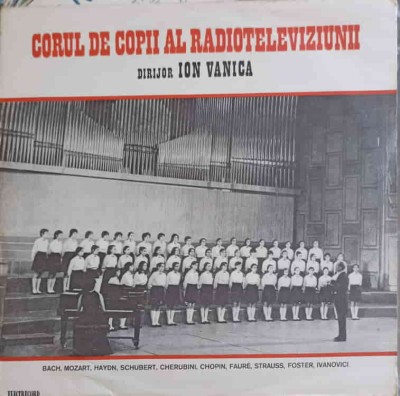 Disc vinil, LP. Corul De Copii Al Radioteleviziunii-CORUL DE COPII AL RADIOTELEVIZIUNII-251588 foto