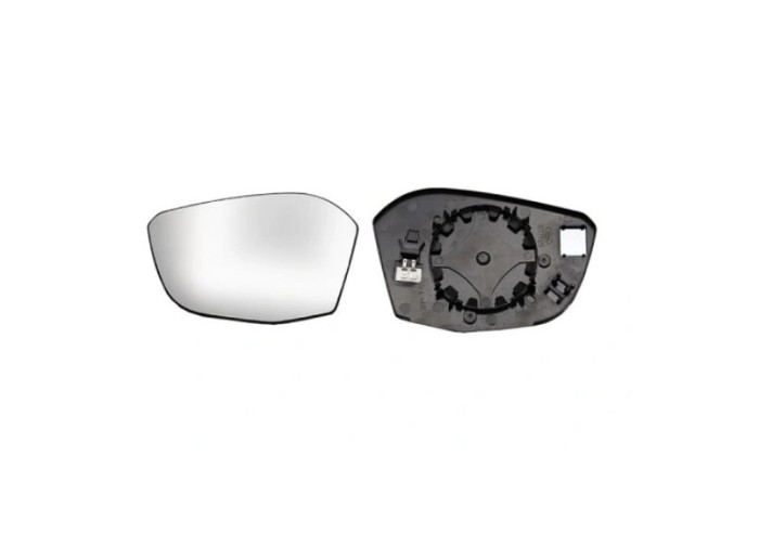 Geam oglinda exterioara CITROEN C4/e-C4, 09.2020-; C5 X, 04.2022-; DS 4, 10.2021-; OPEL ASTRA L, 11.2021-; PEUGEOT 308, 03.2021-; PEUGEOT 408, 06.202