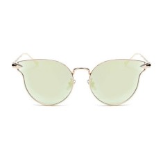 Ochelari Soare Dama - CAT EYE DESIGN - Rama Metal , Protectie UV 100% -Model 4 foto