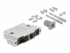 Carcasa metalica D-Sub 37 pini, Delock 66628