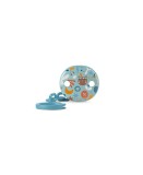 Lantisor Suzeta cu Clips Suavinex Forest Albastru 0+ Luni BPA Free