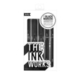 Cumpara ieftin Markere negre The Ink Works - Set de 5 dimensiuni diferite, Ooly