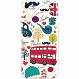 Husa silicon pentru Apple Iphone 5c, Welcome In London