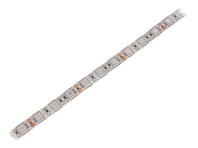 Banda LED albastră 12V IP65 foto