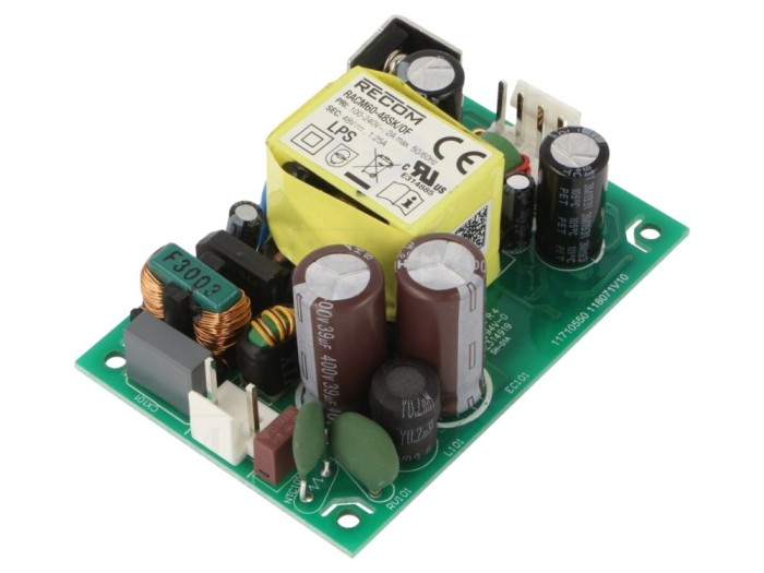 Alimentator open-frame 60W 48V DC