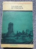 Grigore Alexandrescu, Versuri și proză. Colectia LYCEUM nr 3, 280 pag