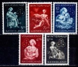 C1830 - Olanda 1944 - Pt.copii 5v.neuzat,perfecta stare