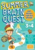 Summer Brain Quest: Between Grades 3 &amp; 4 - Workbook, Common Core-Aligned Activities, Reading, Writing, Math, Science, Fun Games