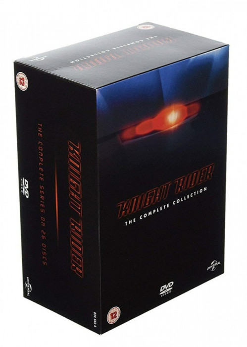 Film Serial Knight Rider - Seasons 1-4 [DVD] Box Set Complete Collection