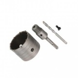 Carota pentru Beton, Caramida, Zidarie, Diametru 110mm cu prelungitor SDS Plus Lungime 110mm, Metal Needs