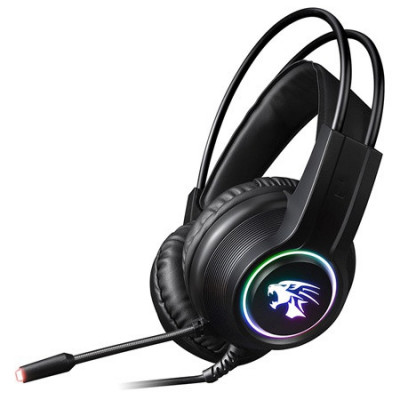 Casti Hi-fi Stereo Microfon Gaming Rgb Varr foto