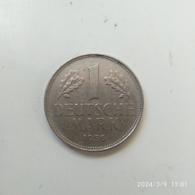 -Y- GERMANIA 1 MARCA 1956 D foto