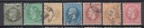 ROMANIA 1872 LP 38 REGELE CAROL I PARIS SERIE STAMPILATA