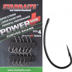 Hook Starbaits Power Curved Shank (10buc) 4