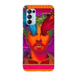 Husa compatibila cu Oppo A54 5G, Viceversa, model David Legion, Silicon, TPU, Transparent, Carcasa