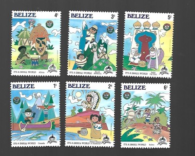belize disney mnh foto