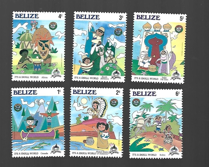 belize disney mnh