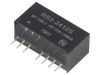 Convertor DC/DC Recom RS3-2412S, 3W, 18-36V intrare, 12V iesire, SIP8, 0.25A, 83% eficienta