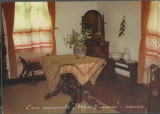 CPI B 11581 CARTE POSTALA - IASI. CASA MEMORIALA MIHAIL EMINESCU, INTERIOR, Necirculata, Fotografie