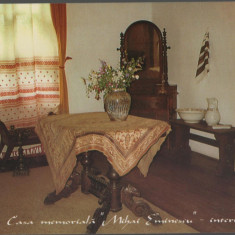 CPI B 11581 CARTE POSTALA - IASI. CASA MEMORIALA MIHAIL EMINESCU, INTERIOR