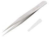 Pensetă precizie LINDSTR&Ouml;M 120mm v&acirc;rf &icirc;ngustat ascuțit, oțel inoxidabil, dreaptă, TL 3-SA