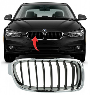 Grila Radiator Dreapta Am Bmw Seria 3 F30 2011&amp;rarr; Sport Line 51137260498 foto