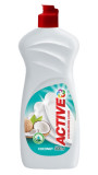 Detergent de vase lichid Active, 0.5 litri, cocos