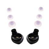 Set 6 Eartip kwmobile pentru Samsung Galaxy Buds 2, Silicon, Mov, 56546.108